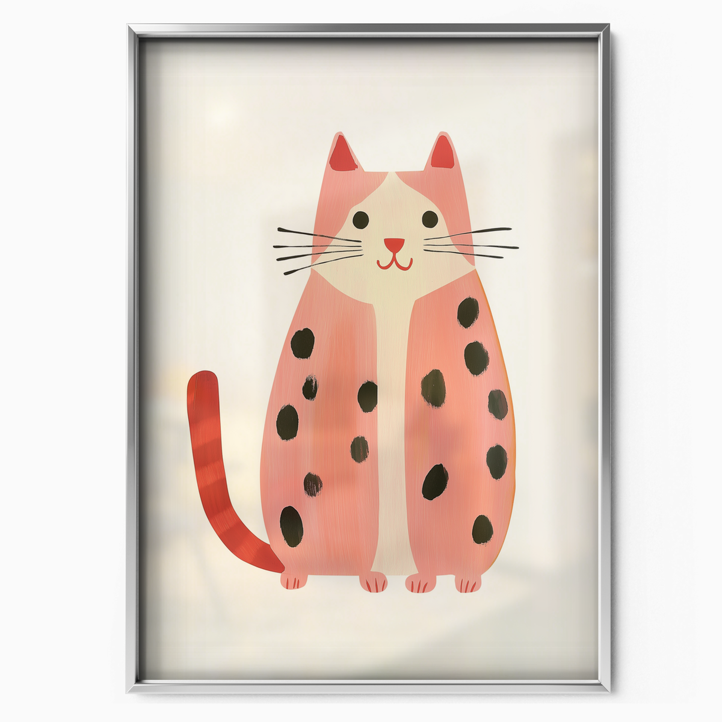 Pop Cat Pink Dots