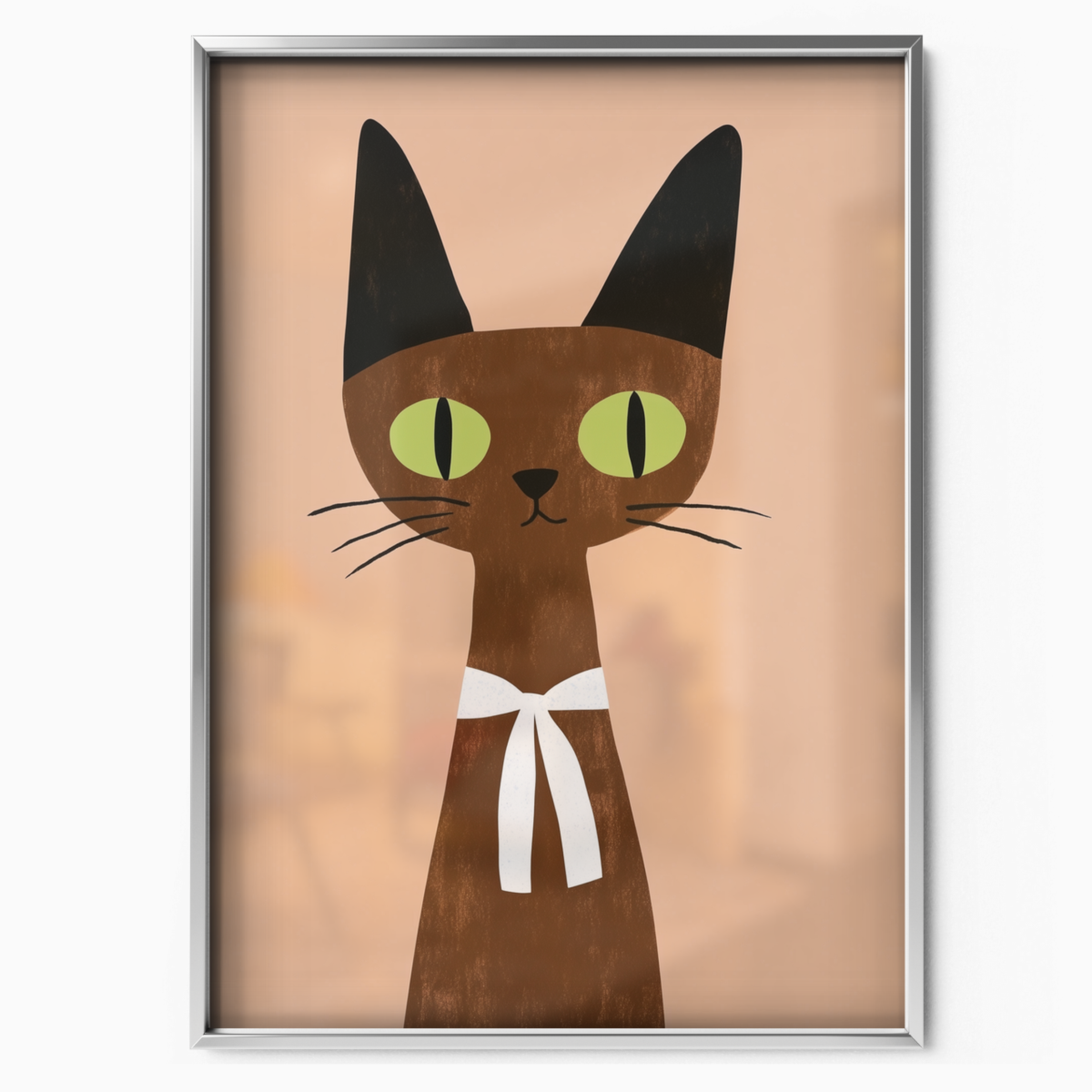 Pop Cat Tall Siamese