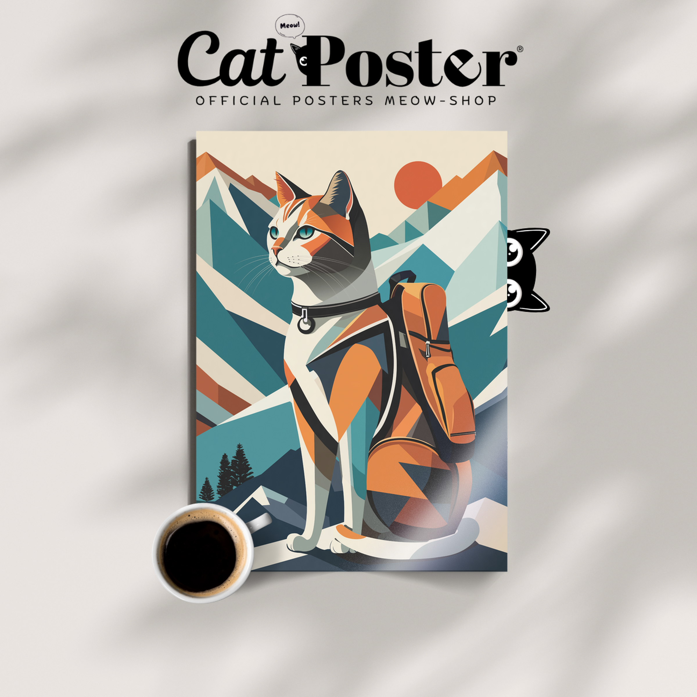 Backpacker Cat