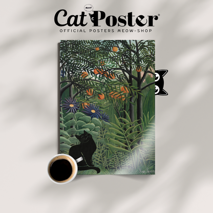 Black Cat X Rousseau Exotic Garden