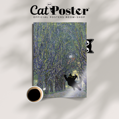 Cat Jump X Klimt The Avenue In The Park