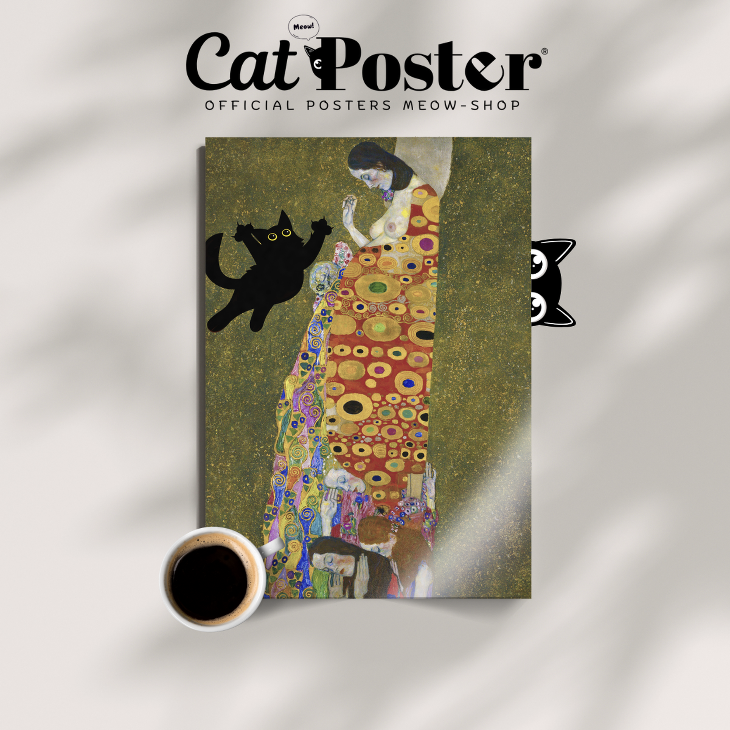 Cat Jump X Klimt The Virgin