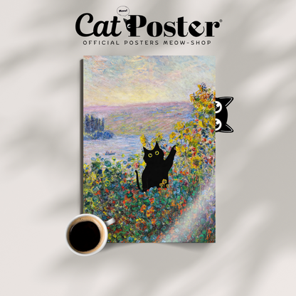 Cat Monet Cliffside