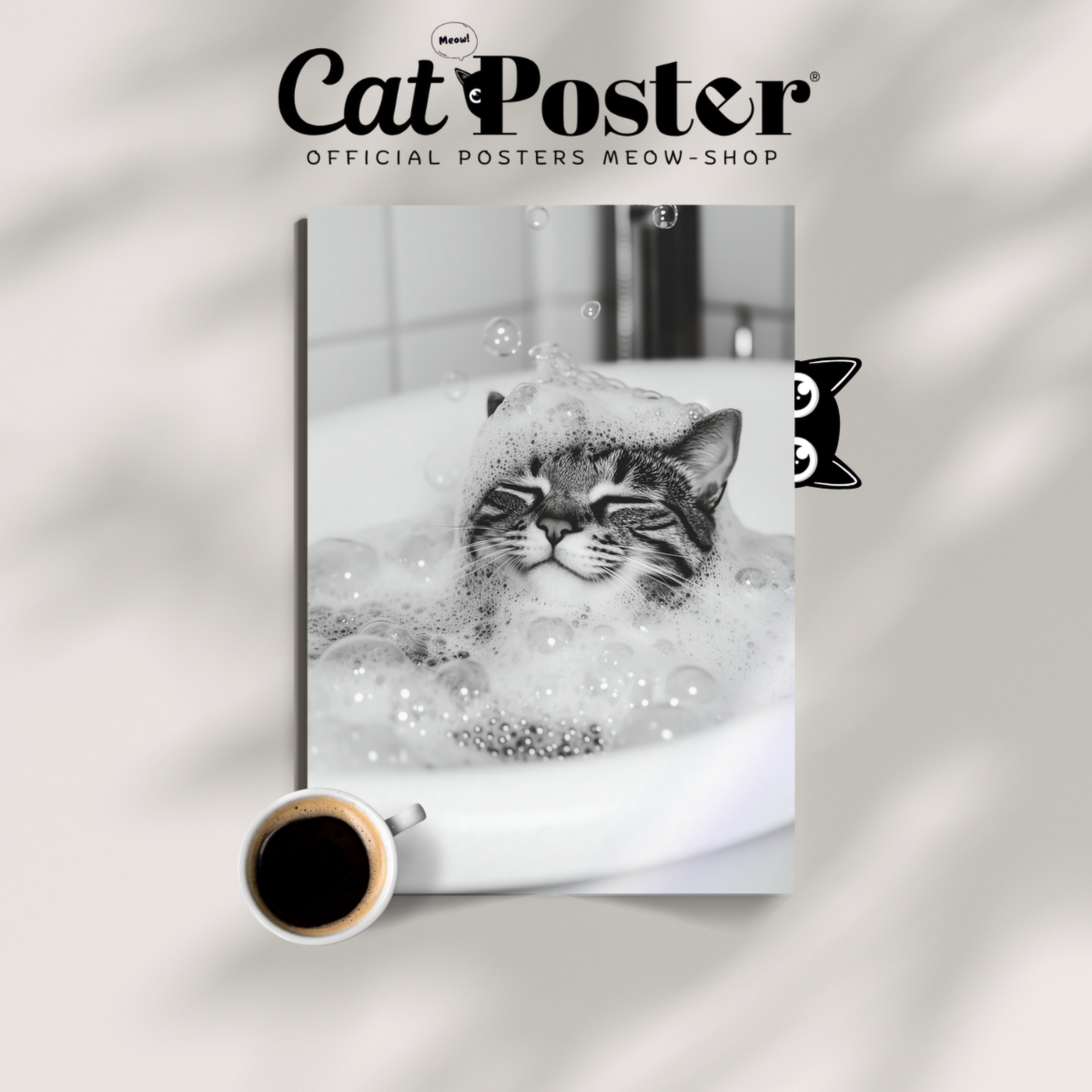 Cozy Cat Bubble Spa