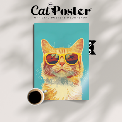 Groovy Cat Blue