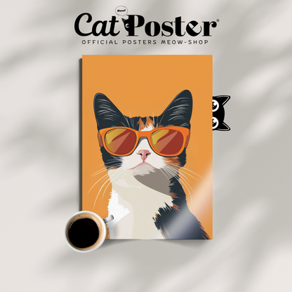 Groovy Cat Orange