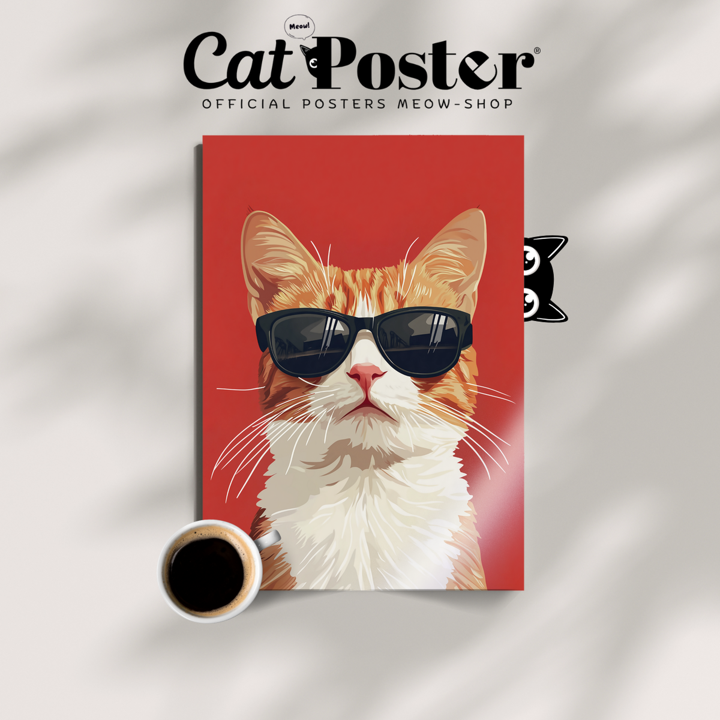 Groovy Cat Red