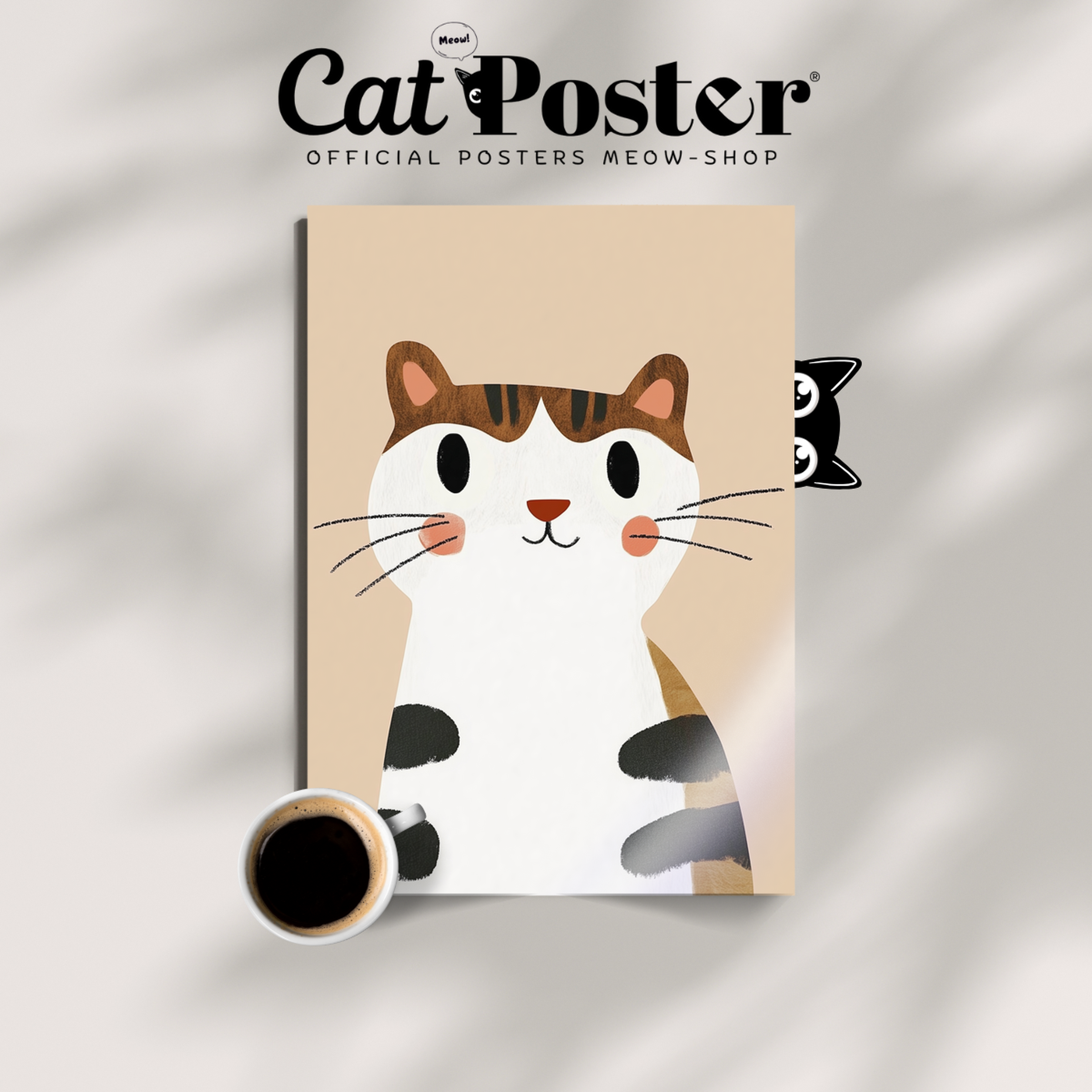 Pop Cat Chubby Face