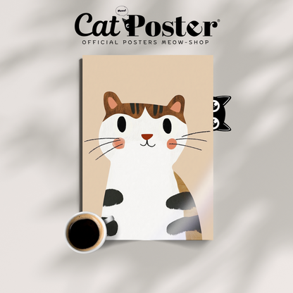 Pop Cat Chubby Face