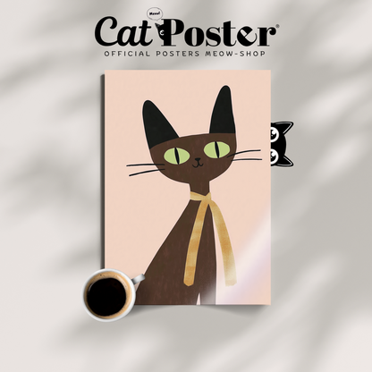 Pop Cat Golden Eyes