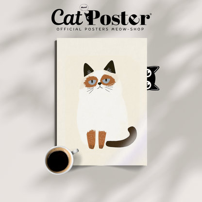 Pop Cat Green Scarf