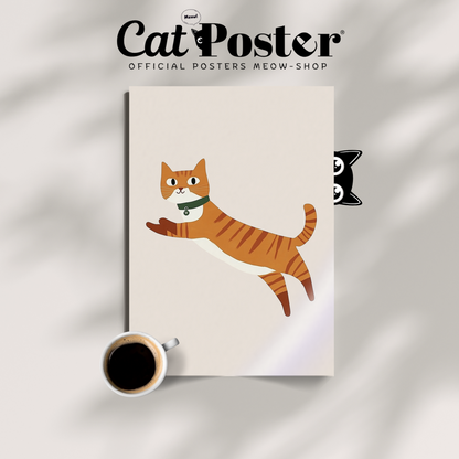 Pop Cat Leaping Tiger