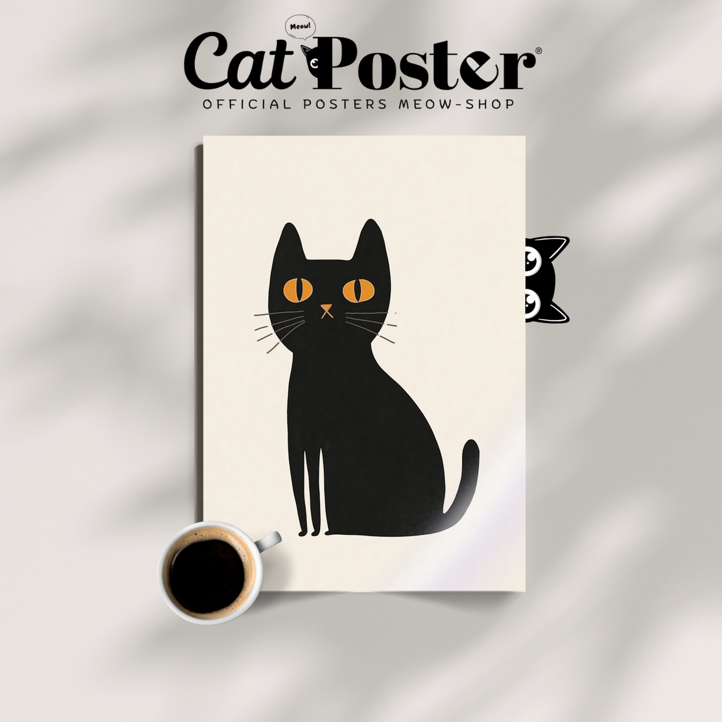 Pop Cat Midnight Eyes