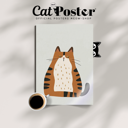 Pop Cat Moody Face
