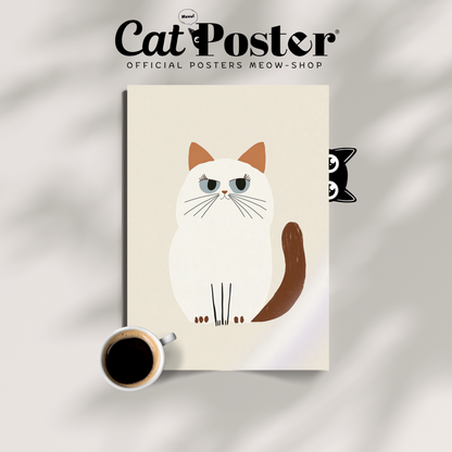 Pop Cat Round Face
