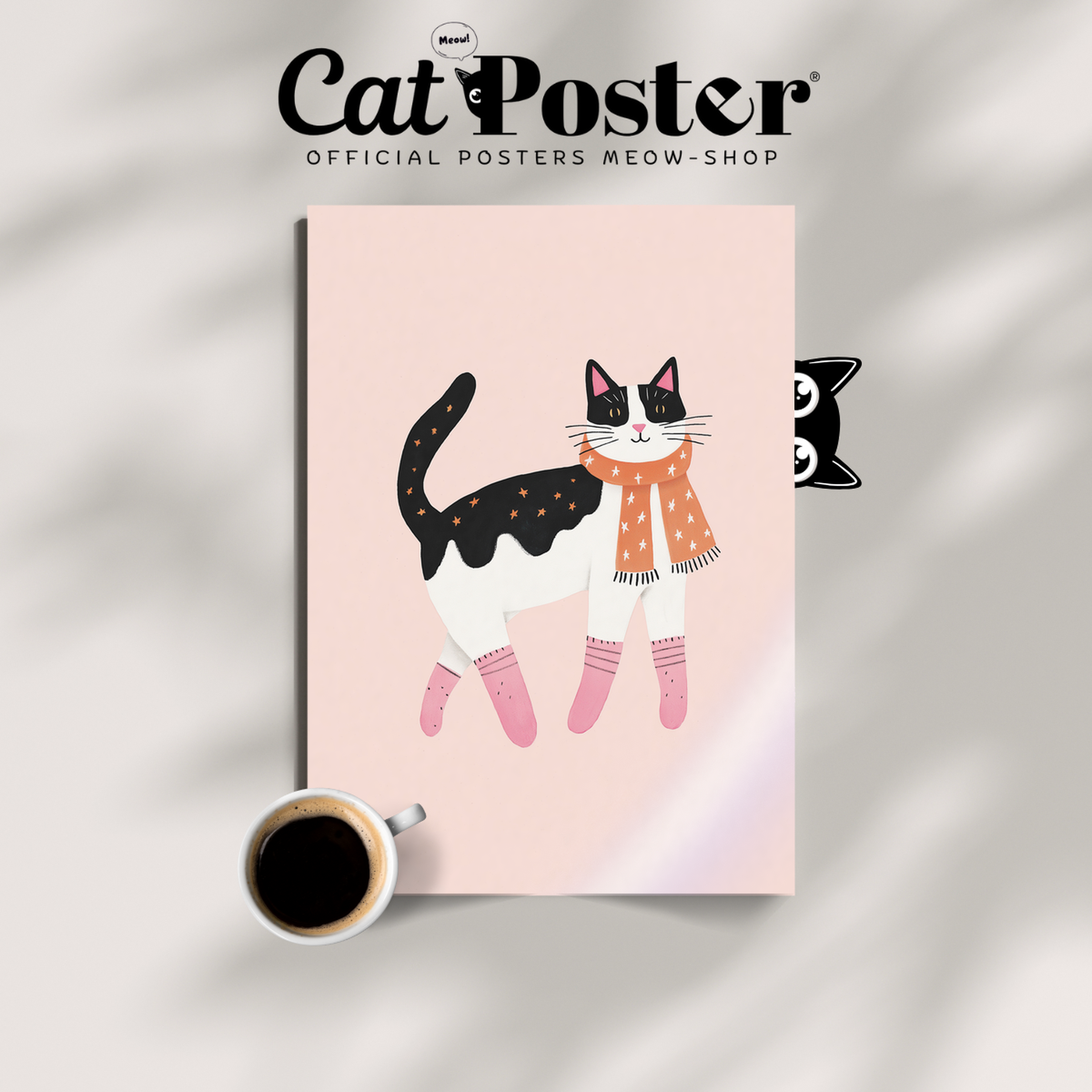 Pop Cat Winter Style