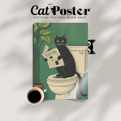 Toilet Reader Cat 1