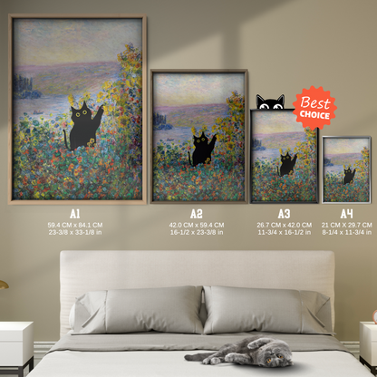 Cat Monet Cliffside