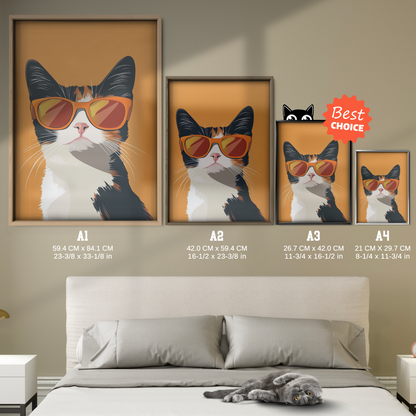 Groovy Cat Orange