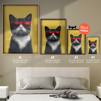 Groovy Cat Yellow