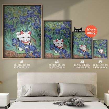 Maneki Neko X Van Gogh