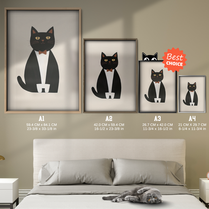 Pop Cat Black Dandy