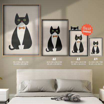 Pop Cat Mini Bowtie