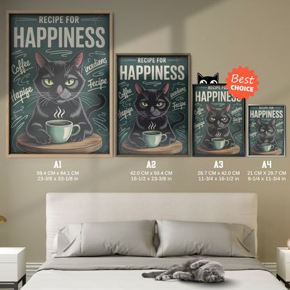 Recipe For Happiness Cat