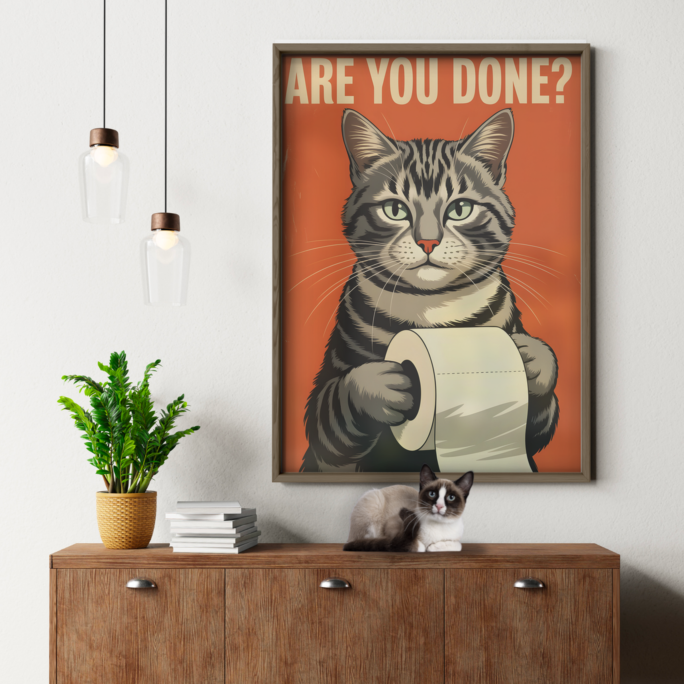 Are You Done Cat