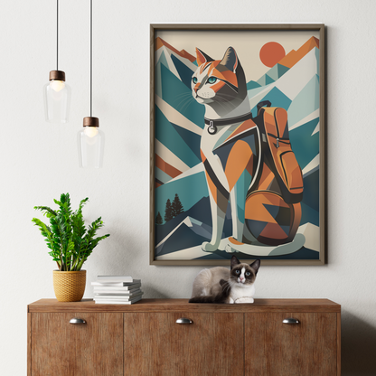 Backpacker Cat