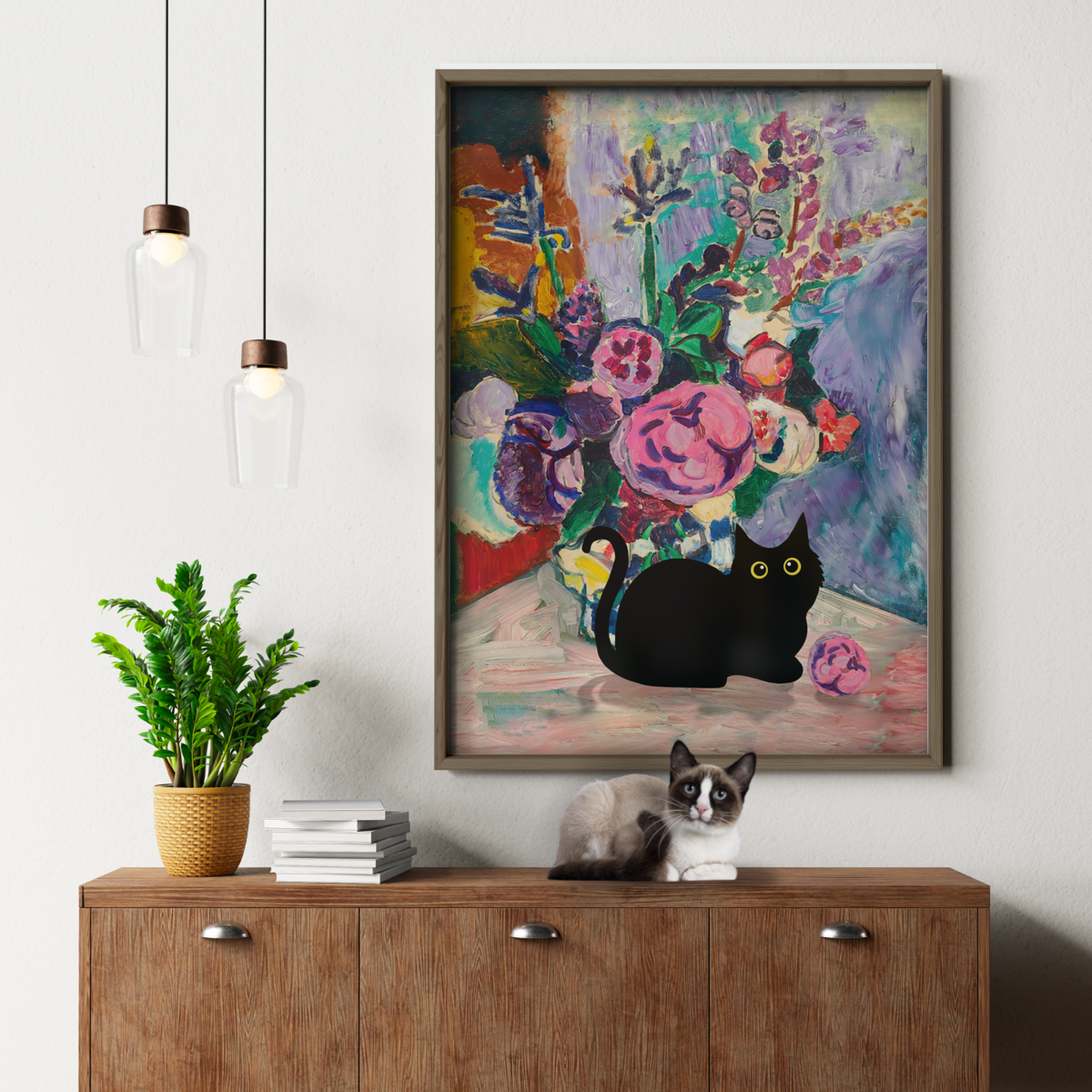 Cat Fantin Latour Flowers