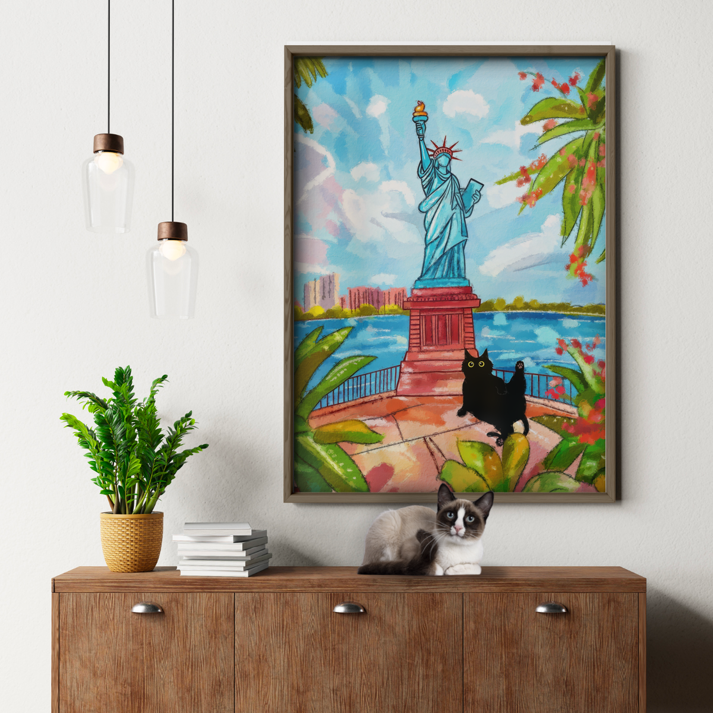 Cat In New York