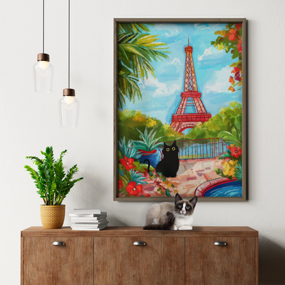 Cat In Paris