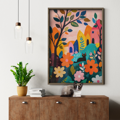 Colorful Cat 1 2