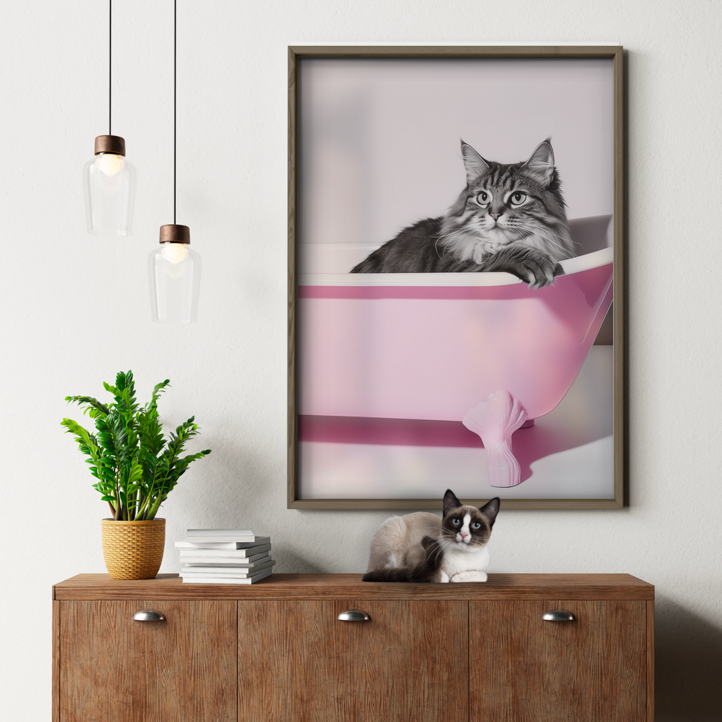 Cozy Cat Relax Bath