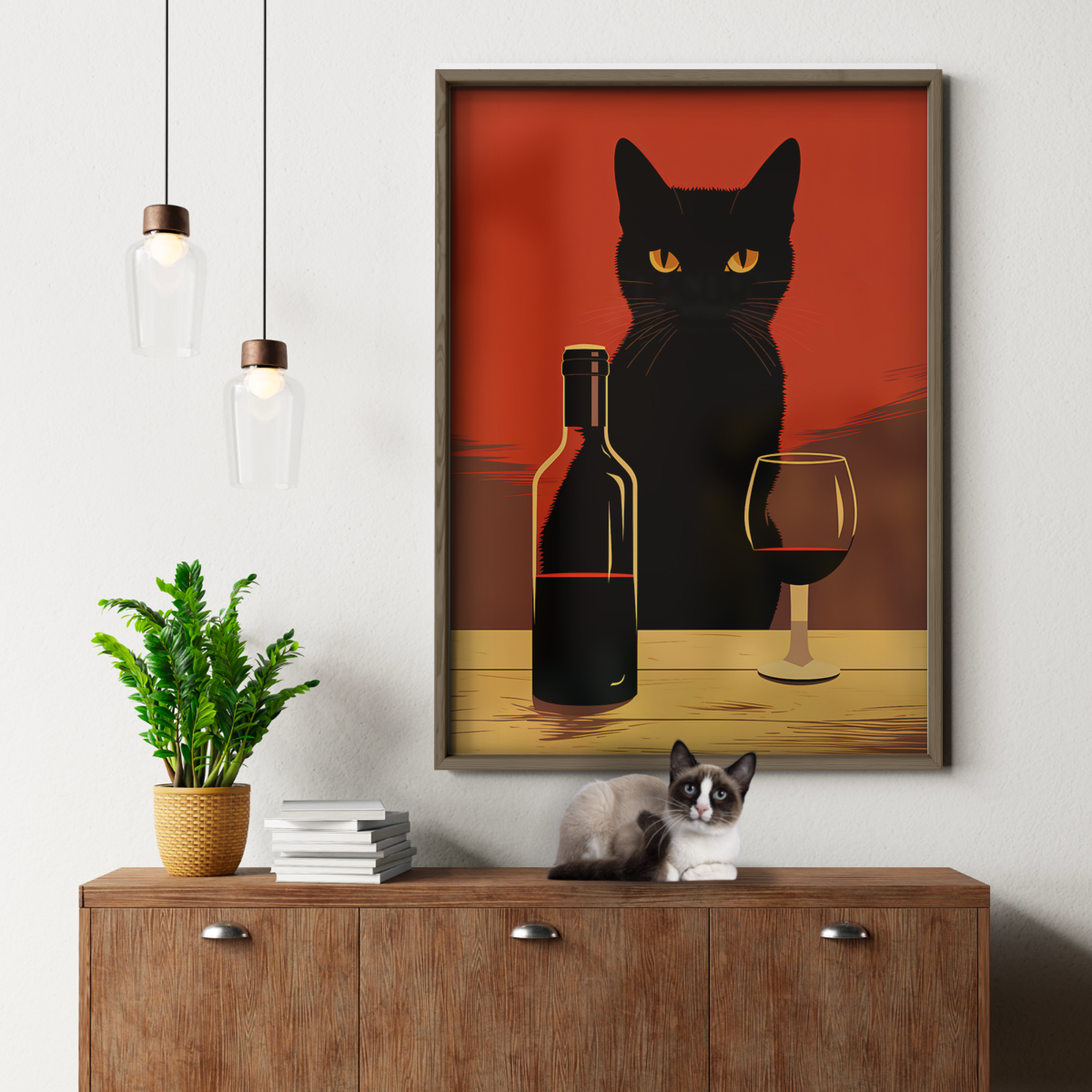 Crimson Wine Cat