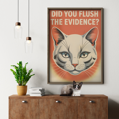 Did You Flush Cat