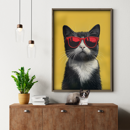 Groovy Cat Yellow