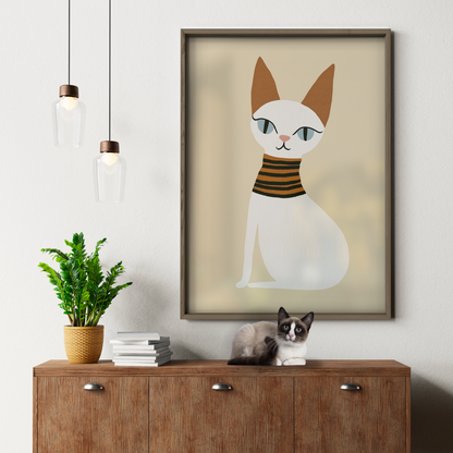 Pop Cat Black Collar