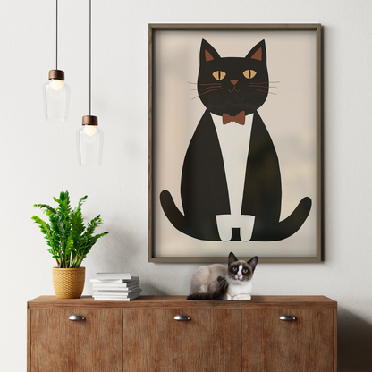Pop Cat Dandy Bowtie
