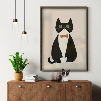 Pop Cat Mini Bowtie
