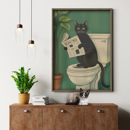 Toilet Reader Cat 1